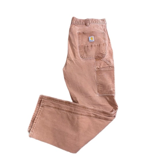 COPY - Carhartt Men's Tan Work Pants 36x34
Rugged Flex Relaxed Fit 
Model BN327… - Picture 4 of 7